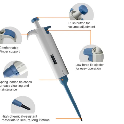 Livestock Micropipette Pipette Abattoir Plant Equipment