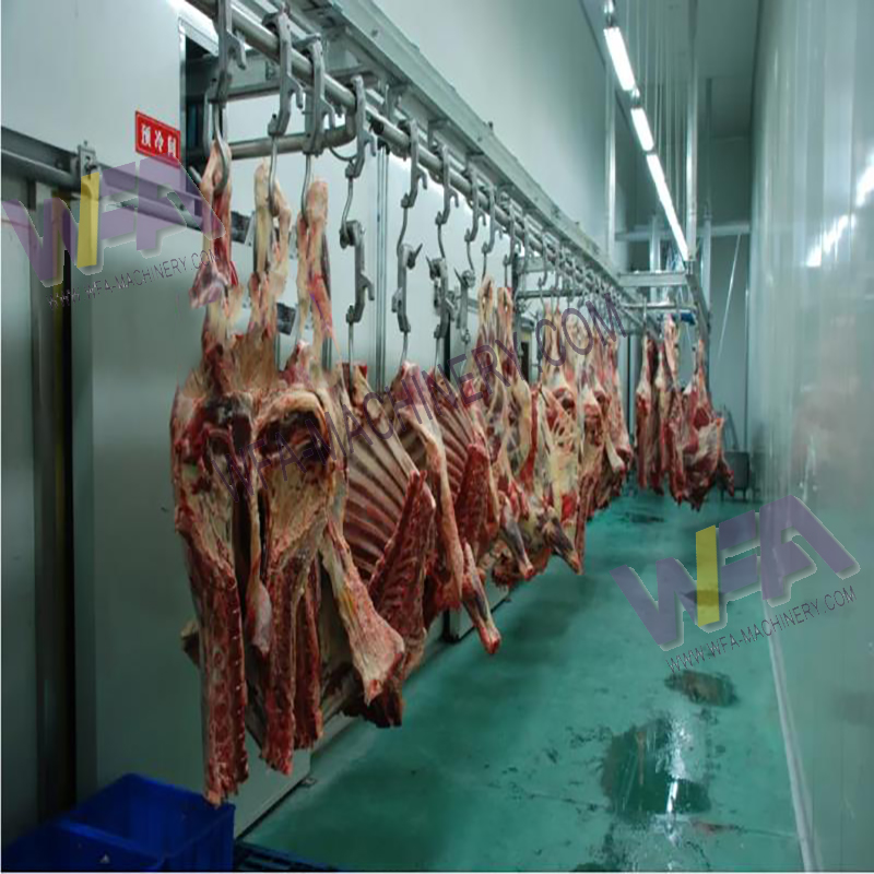 Abattoir Equipment Chilling Room Carcass Convey Rail Slaughterhouse