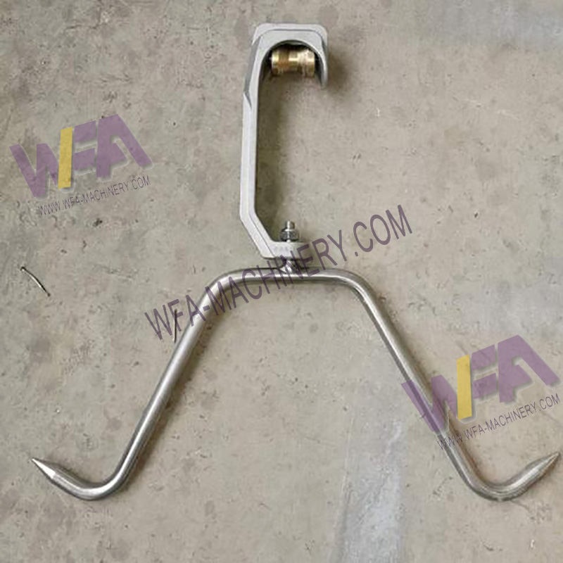 Slaughterhouse Equipment Carcass Pulley Hooks Gambrels Pork Processing Plant