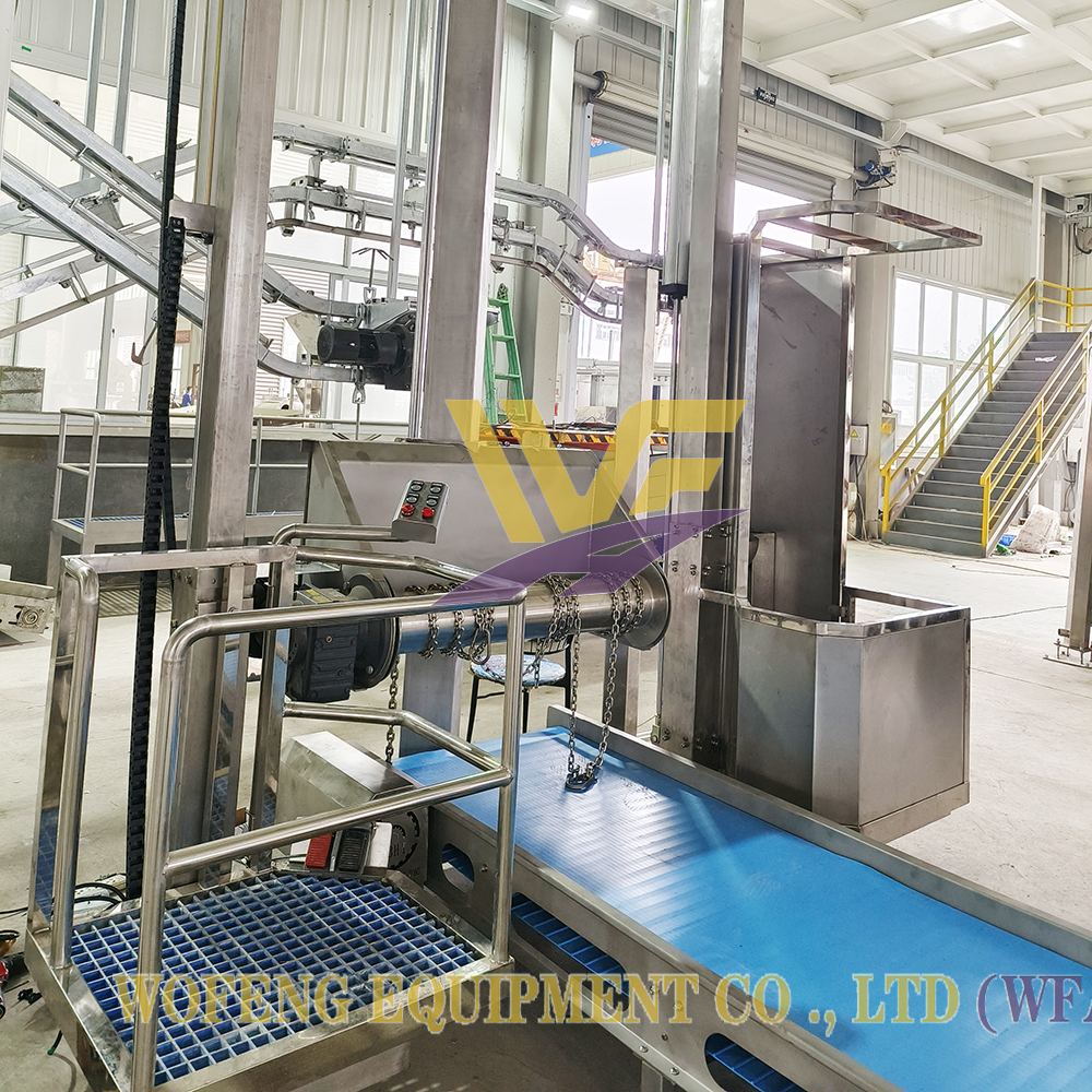 Small Abattoir Design Cattle Hider Puller Skinning Machine Cow Abattoir